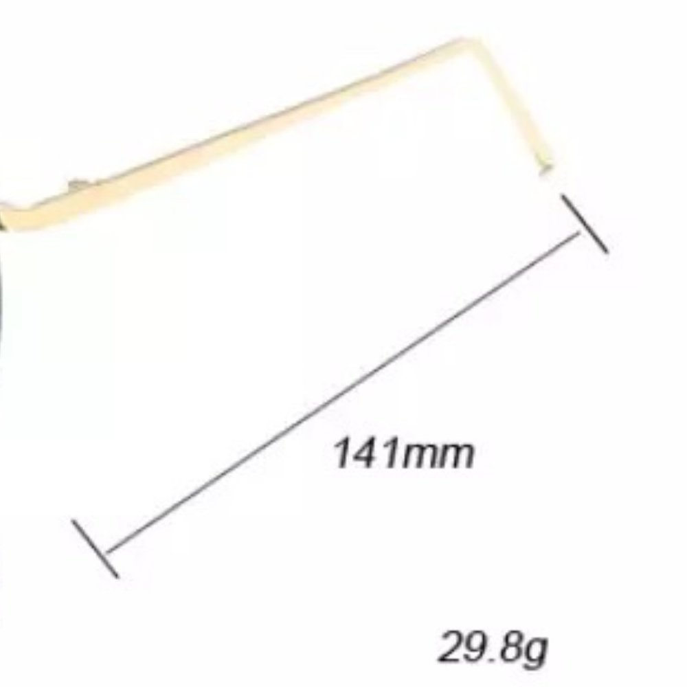 NEW Rivet-Detailing Rimless Pilot Sunglasses - Picture 10 of 12
